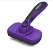 Self Cleaning Slicker Brush - Skin Friendly Deshedding Grooming Tool for Dogs & Cats, Suitable for Shedding & Haired Pets