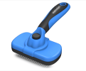 Self Cleaning Slicker Brush - Skin Friendly Deshedding Grooming Tool for Dogs & Cats, Suitable for Shedding & Haired Pets