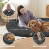 Large Dog Bed 67x43x8 Inches - Super Soft, Machine Washable & Portable With Handles, Non-Slip Bottom For Safety